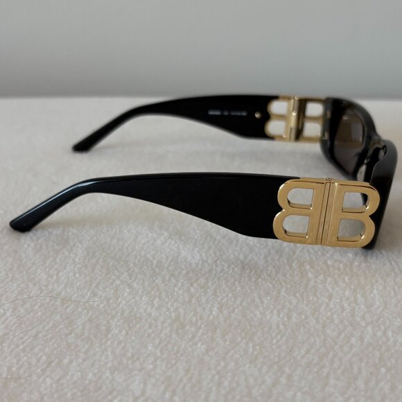 Balenciaga Sunglasses BB0096S in Black/Gold main image 5